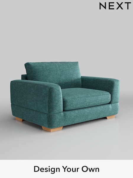 Plush Chenille/Dark Teal Green Clayton (H36029) | £950