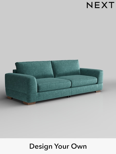 Plush Chenille/Dark Teal Green Clayton (H36029) | £1,425