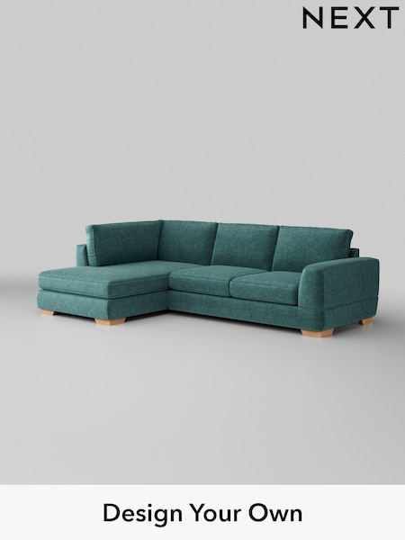 Plush Chenille/Dark Teal Green Clayton (H36029) | £1,825