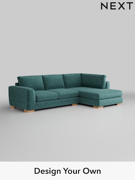 Plush Chenille/Dark Teal Green Clayton (H36029) | £1,825