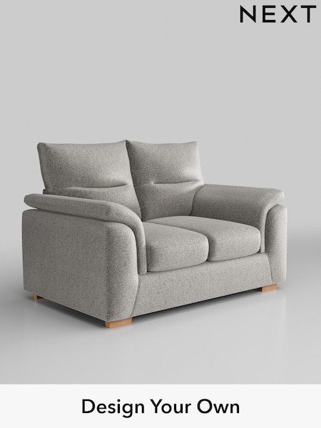 Plush Chenille/Light Grey Hayden Highback (H36032) | £1,025