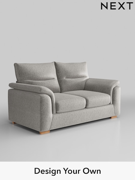 Plush Chenille/Light Grey Hayden Highback (H36032) | £1,125