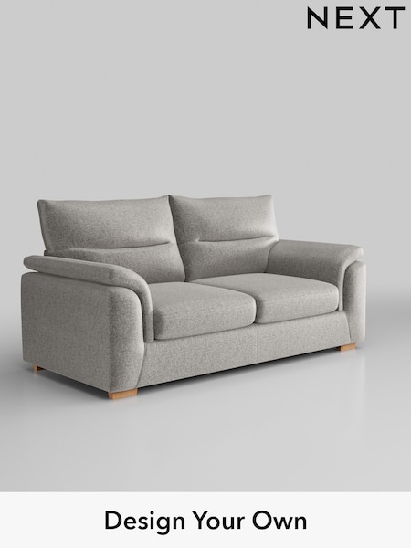 Plush Chenille/Light Grey Hayden Highback (H36032) | £1,225