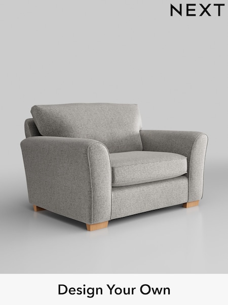Plush Chenille/Light Grey Michigan Ii (H36034) | £725