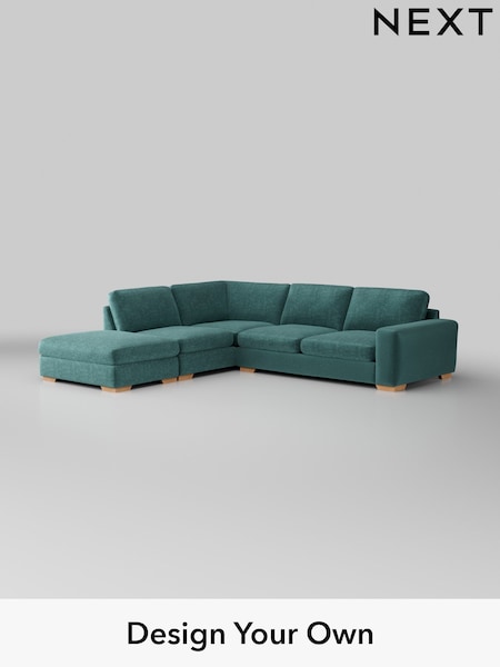 Plush Chenille/Dark Teal Green Houghton Deep Sit (H36043) | £2,599