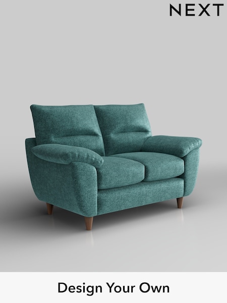Plush Chenille/Dark Teal Green Elliot Highback (H36044) | £975