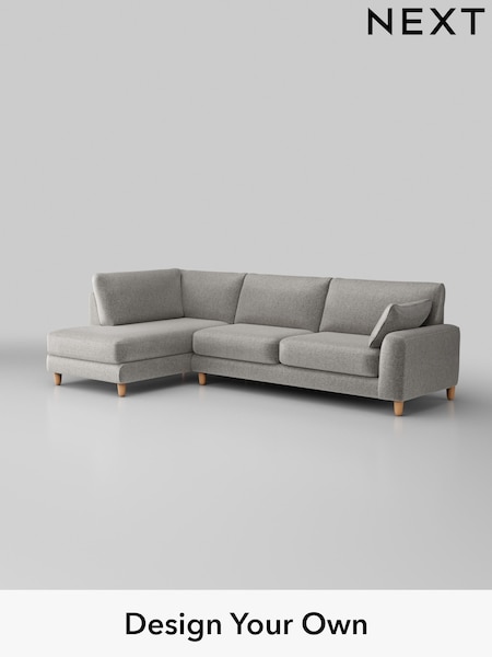 Plush Chenille/Light Grey Campbell (H36045) | £1,975