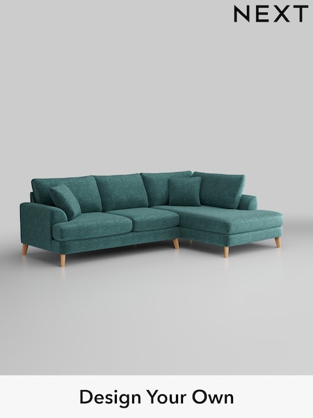 Plush Chenille/Dark Teal Green Parker (H36046) | £2,250
