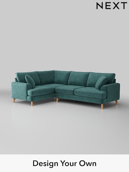 Plush Chenille/Dark Teal Green Parker (H36046) | £2,325