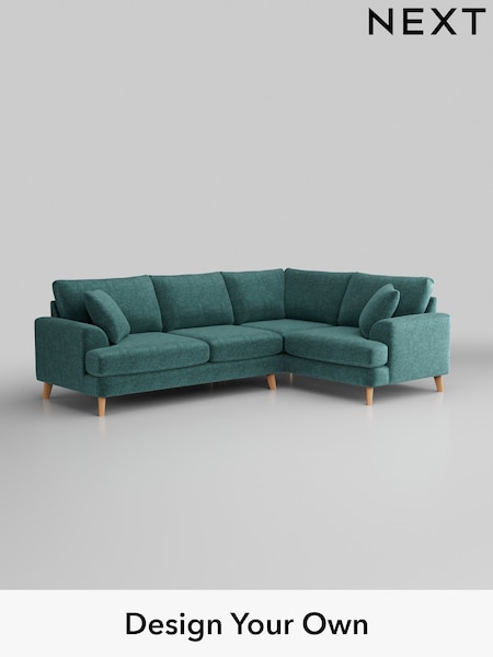 Plush Chenille/Dark Teal Green Parker (H36046) | £2,325