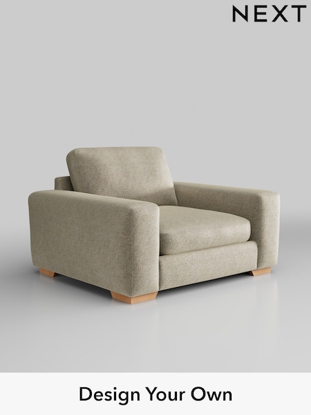Plush Chenille/Light Natural Houghton Deep Sit (H36067) | £975