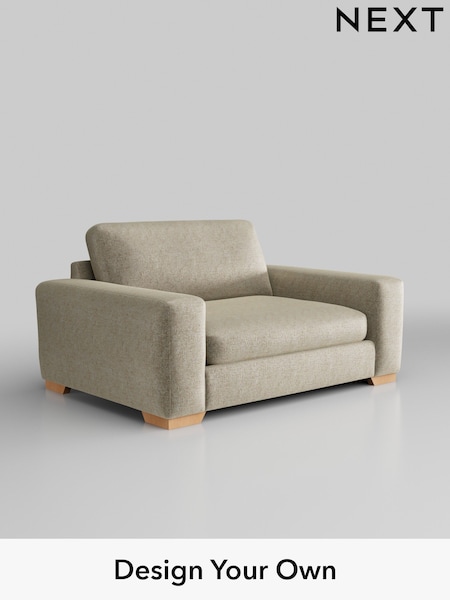 Plush Chenille/Light Natural Houghton Deep Sit (H36067) | £1,175