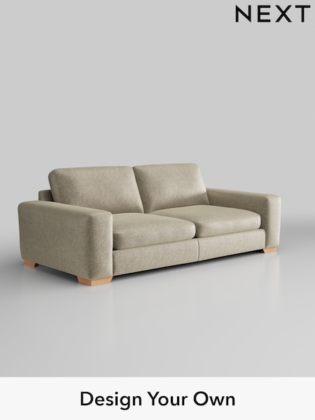 Plush Chenille/Light Natural Houghton Deep Sit (H36067) | £1,475