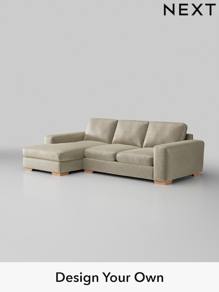 Plush Chenille/Light Natural Houghton Deep Sit (H36067) | £2,050