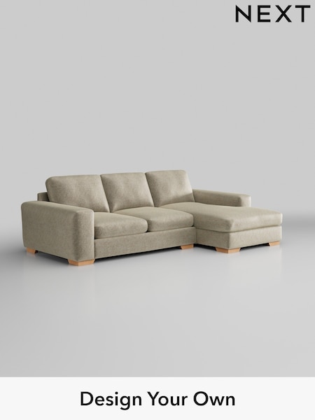 Plush Chenille/Light Natural Houghton Deep Sit (H36067) | £2,050