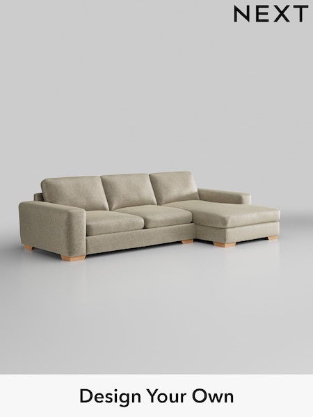 Plush Chenille/Light Natural Houghton Deep Sit (H36067) | £2,250