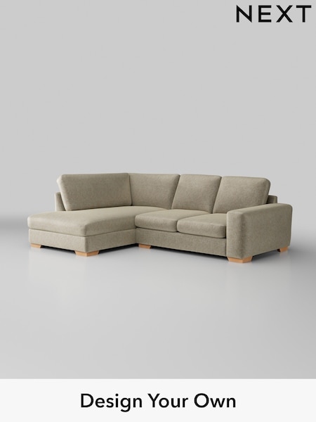 Plush Chenille/Light Natural Houghton Deep Sit (H36067) | £2,099