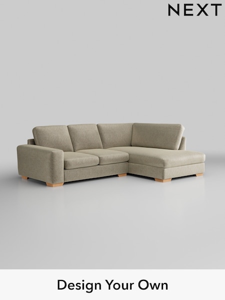 Plush Chenille/Light Natural Houghton Deep Sit (H36067) | £2,099