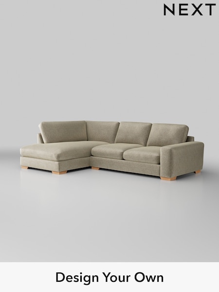 Plush Chenille/Light Natural Houghton Deep Sit (H36067) | £2,199