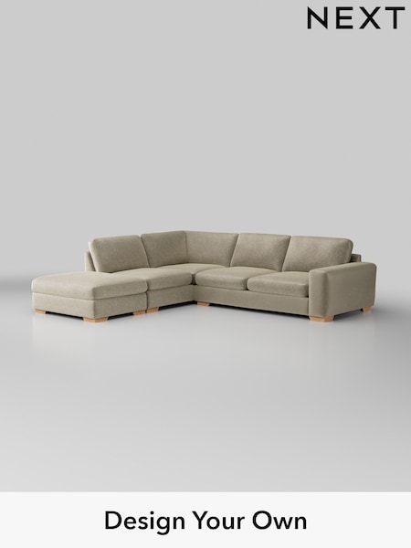 Plush Chenille/Light Natural Houghton Deep Sit (H36067) | £2,599