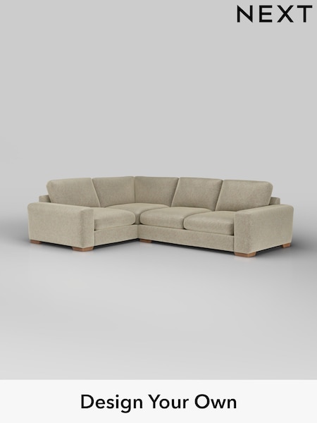 Plush Chenille/Light Natural Houghton Deep Sit (H36067) | £2,575