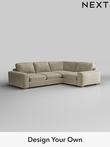 Plush Chenille/Light Natural Houghton Deep Sit (H36067) | £2,575