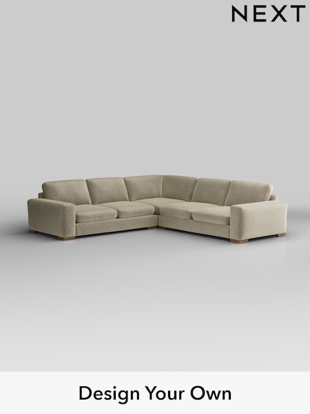 Plush Chenille/Light Natural Houghton Deep Sit (H36067) | £2,875
