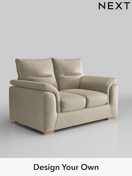 Plush Chenille/Light Natural Hayden Highback (H36071) | £1,025