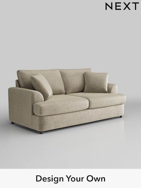 Plush Chenille/Light Natural Parker Platform (H36075) | £1,275