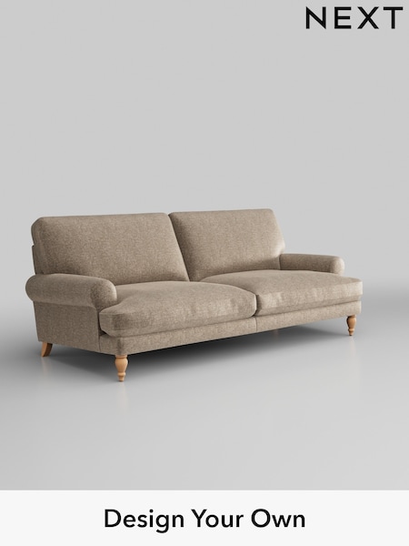 Plush Chenille/Mid Natural Erin Deep Relaxed Sit (H36076) | £1,375