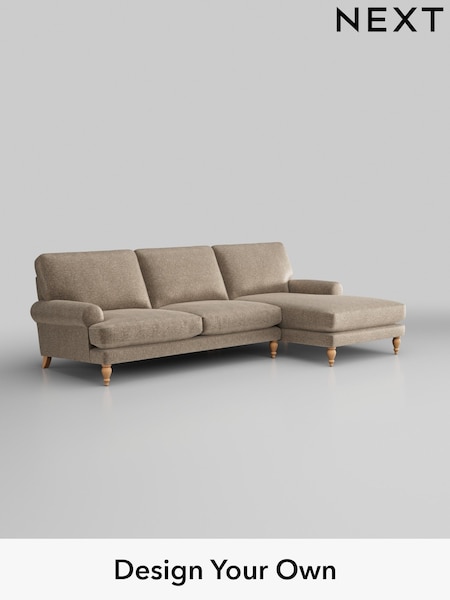 Plush Chenille/Mid Natural Erin Deep Relaxed Sit (H36076) | £1,975