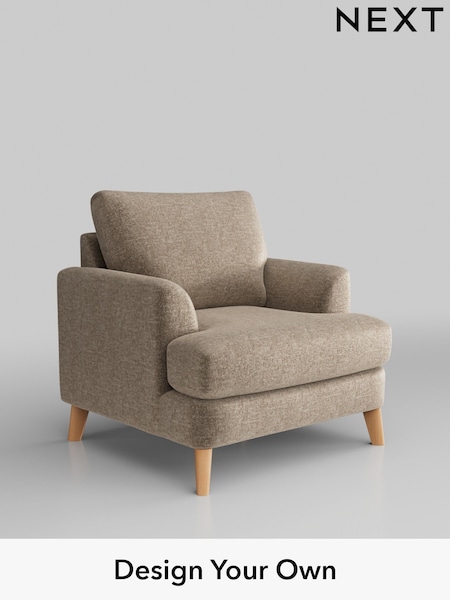 Plush Chenille/Mid Natural Parker (H36083) | £875