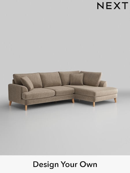 Plush Chenille/Mid Natural Parker (H36083) | £2,250