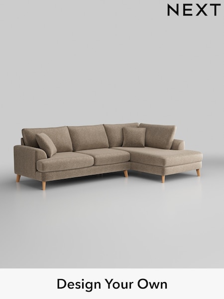 Plush Chenille/Mid Natural Parker (H36083) | £2,350