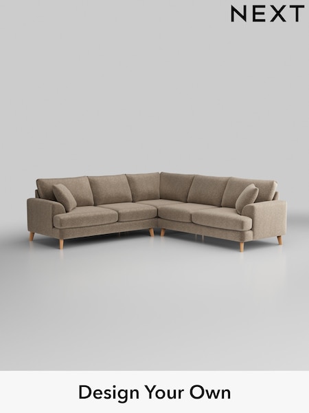 Plush Chenille/Mid Natural Parker (H36083) | £2,725
