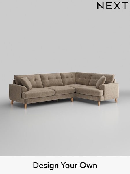 Plush Chenille/Mid Natural Parker Buttoned Back (H36084) | £2,475