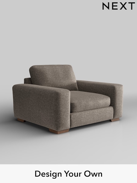 Plush Chenille/Mink Brown Houghton Deep Sit (H36092) | £975