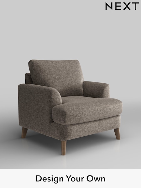 Plush Chenille/Mink Brown Parker (H36102) | £875