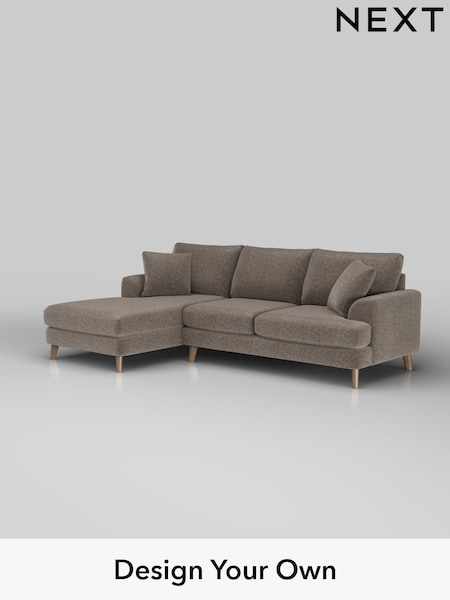 Plush Chenille/Mink Brown Parker (H36102) | £2,150