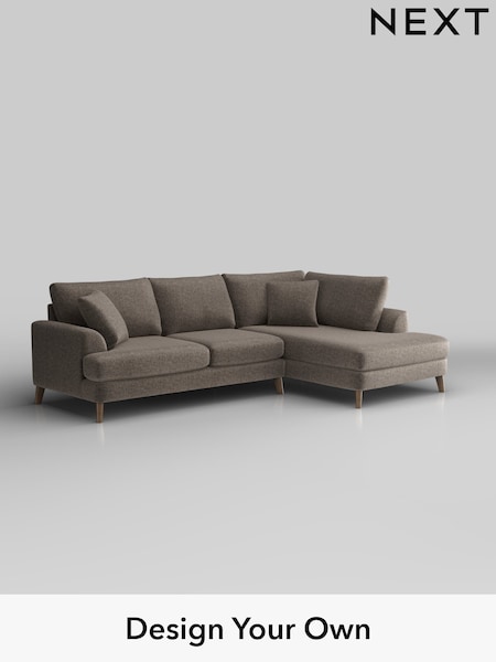 Plush Chenille/Mink Brown Parker (H36102) | £2,250