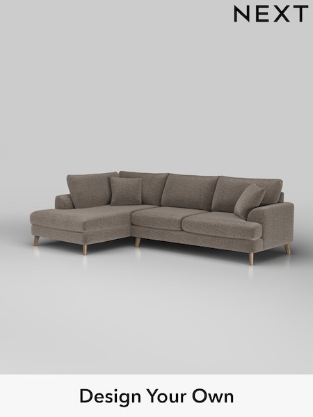 Plush Chenille/Mink Brown Parker (H36102) | £2,350