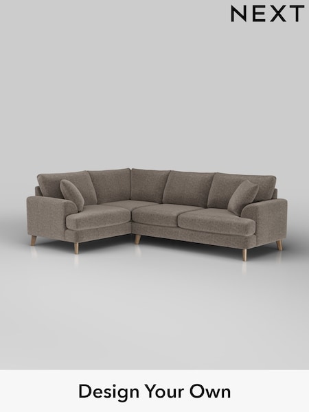 Plush Chenille/Mink Brown Parker (H36102) | £2,325