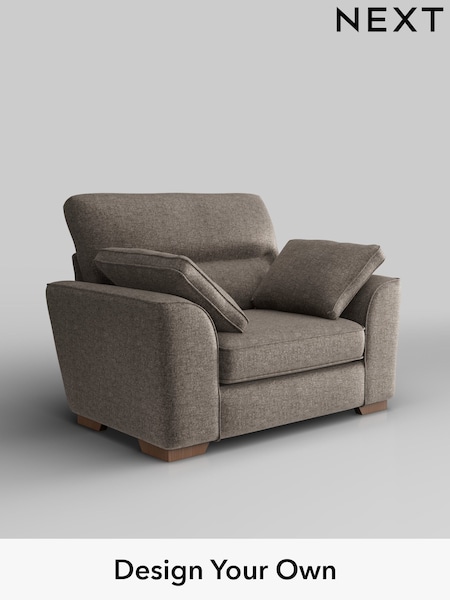 Plush Chenille/Mink Brown Stamford Highback (H36103) | £899