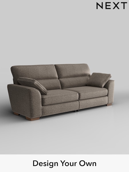 Plush Chenille/Mink Brown Stamford Highback (H36103) | £1,399