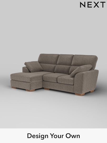 Plush Chenille/Mink Brown Stamford Highback (H36103) | £1,775
