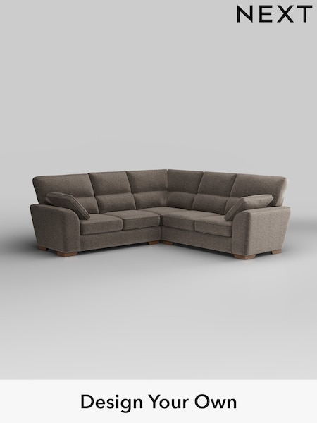 Plush Chenille/Mink Brown Stamford Highback (H36103) | £2,425