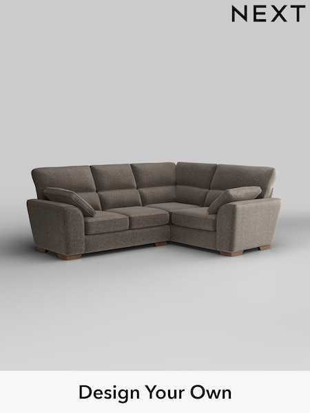 Plush Chenille/Mink Brown Stamford Highback (H36103) | £2,150