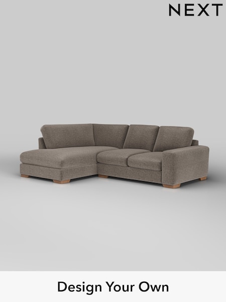 Plush Chenille/Mink Brown Houghton Deep Relaxed Sit (H36105) | £2,150