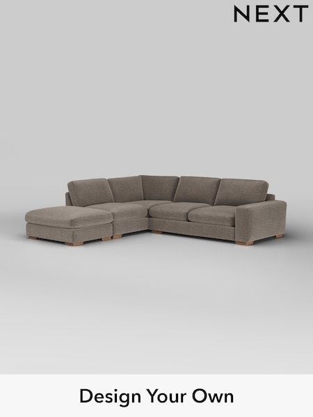 Plush Chenille/Mink Brown Houghton Deep Relaxed Sit (H36105) | £2,675