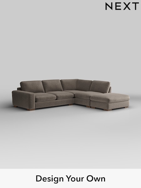 Plush Chenille/Mink Brown Houghton Deep Relaxed Sit (H36105) | £2,675